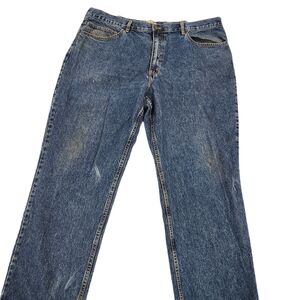 C.E. Schmidt Workwear Blue Jeans Men’s 44x31 Heavy Duty Denim Straight Leg